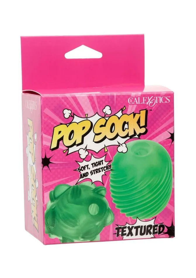 Pop Sock Male Sex Toys Pop Sock Textured Stroker