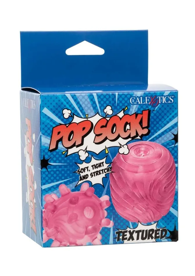 Pop Sock Male Sex Toys Pop Sock Textured Stroker
