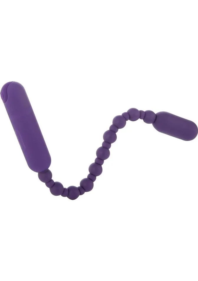 Powerbullet Rechargeable Silicone Booty Beads Powerbullet Anal
