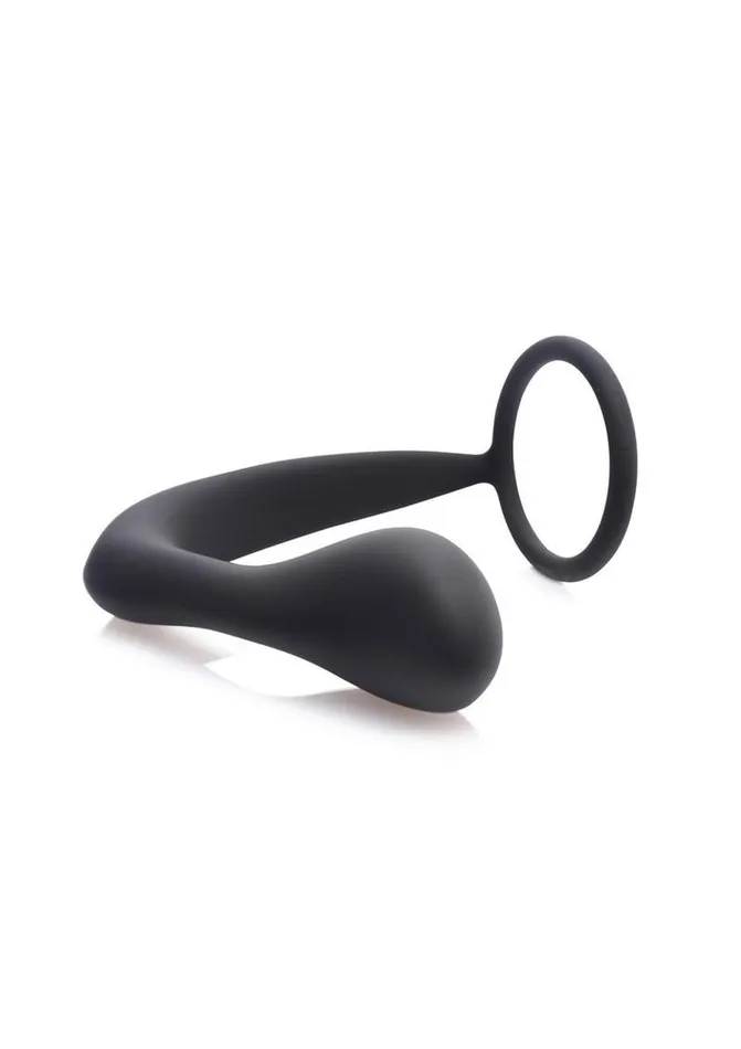 Prostatic Play Explorer II Silicone Prostate Stimulator Cock Ring Prostatic Play Male Sex Toys