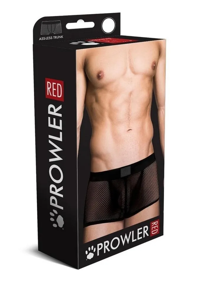 Prowler RED Prowler Red Ass Less Trunk Blk XXL Anal