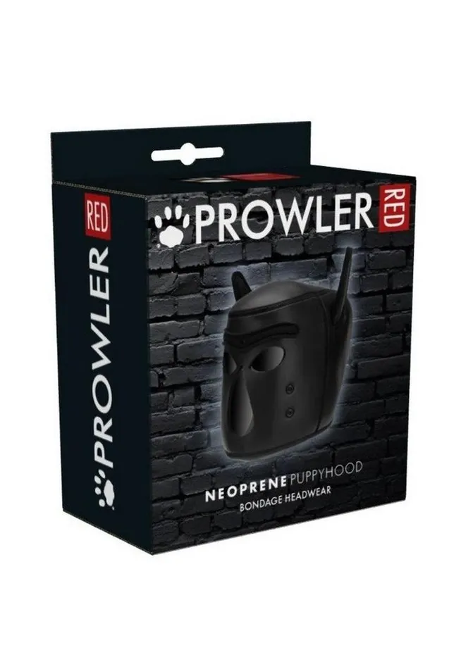 Prowler RED Prowler Red Neoprene Puppy Hood Bondage Headwear Restraints