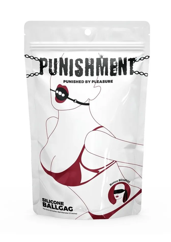 Punishment Silicone Ball Gag Punishment Male Sex Toys