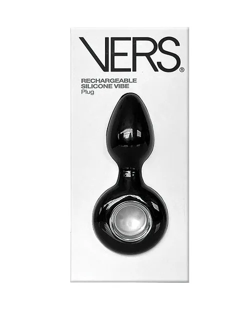 Rascal Video LLC Anal VERS Vibrating Anal Plug Black