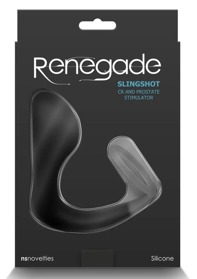 Renegade Slingshot Silicone Cock Ring and Prostate Plug Renegade Male Sex Toys Renegade Slingshot Silicone Cock Ring and Prostate Plug Renegade Male Sex Toys