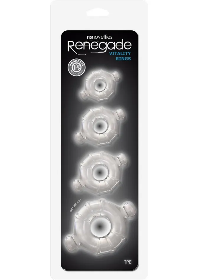 Renegade Vitality Cock Ring Kit Renegade Male Sex Toys