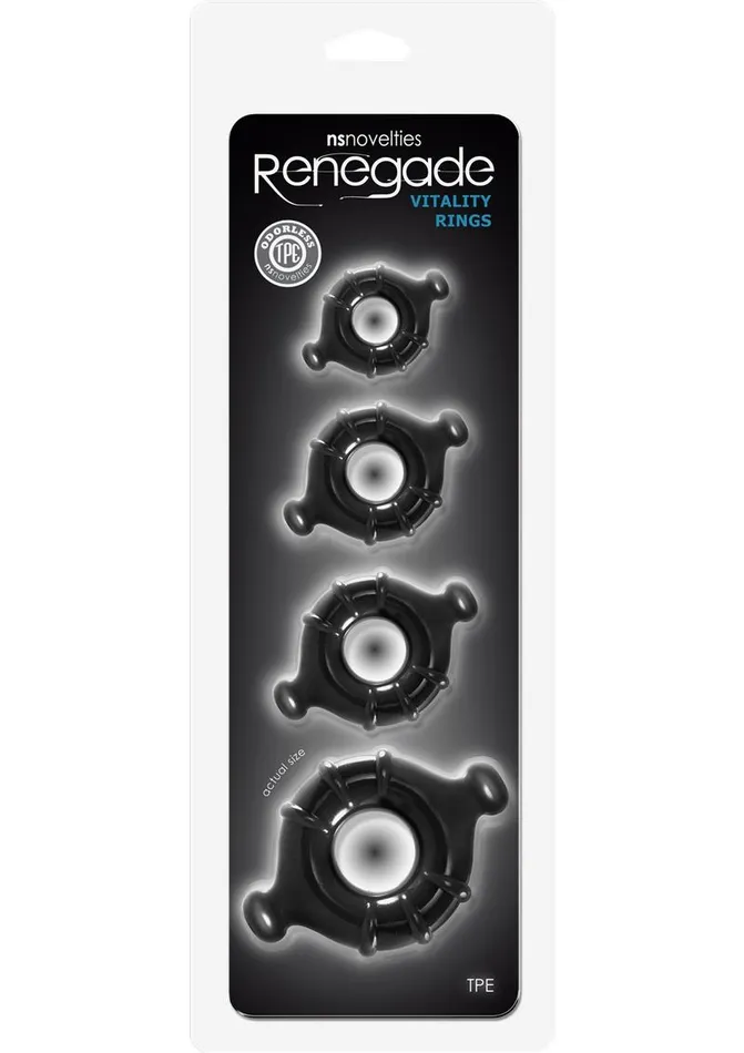 Renegade Vitality Cock Ring Kit Renegade Male Sex Toys