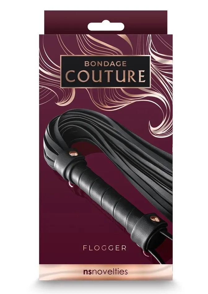 Restraints Bondage Couture Bondage Couture Pu Leather Flogger