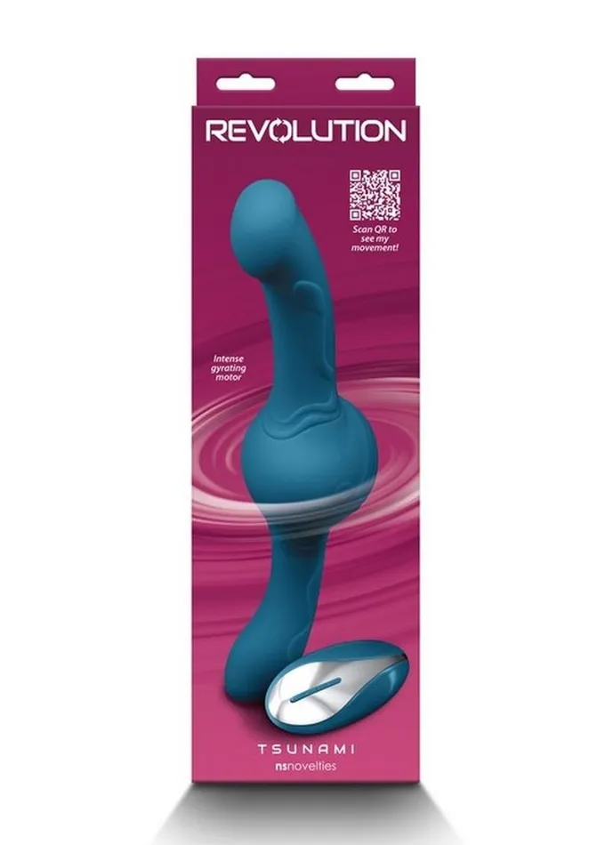 Revolution Female Sex Toys Revolution Tsunami Rechargeable Silicone Vibrator with Remote Control Revolution Female Sex Toys Revolution Tsunami Rechargeable Silicone Vibrator with Remote Control