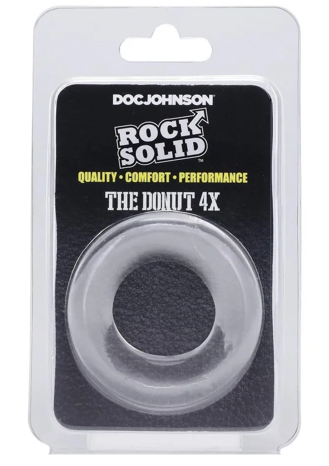 Rock Solid Male Sex Toys Rock Solid The Donut 4x Cock Ring