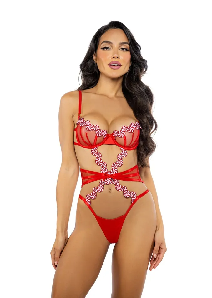 Roma Confidential Red Peppermint Kiss Teddy Vibrators