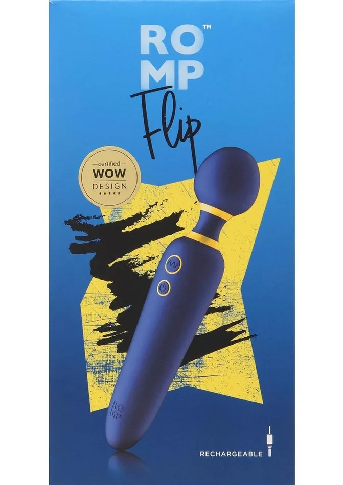 Romp Romp Flip Rechargeable Silicone Wand Massager Female Sex Toys Romp Romp Flip Rechargeable Silicone Wand Massager Female Sex Toys