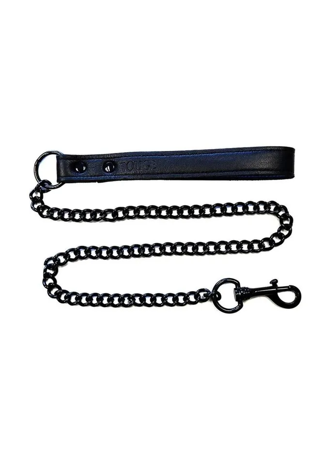 Rouge Leather Lead Rouge Restraints