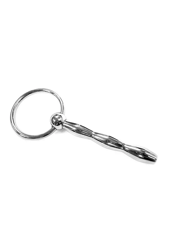 Rouge Male Sex Toys Rouge Ribbed Stainless Steel Urethral Probe Rouge Male Sex Toys Rouge Ribbed Stainless Steel Urethral Probe