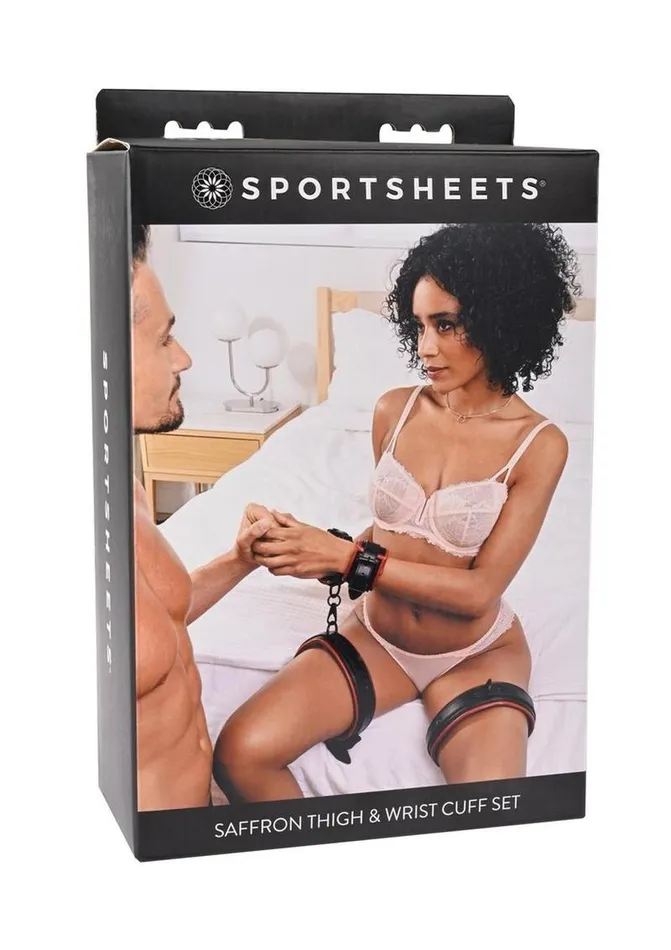 Saffron Saffron Thigh and Wrist Cuff Vibrators