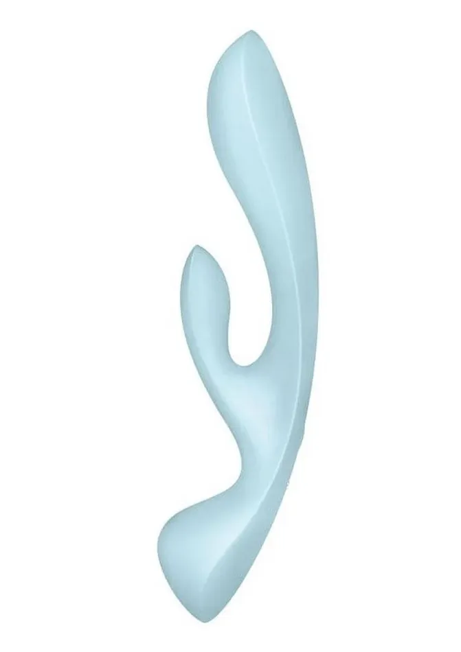 Satisfyer Vibrators Satisfyer Triple Oh Rechargeable Silicone Dual Stimulating Vibrator