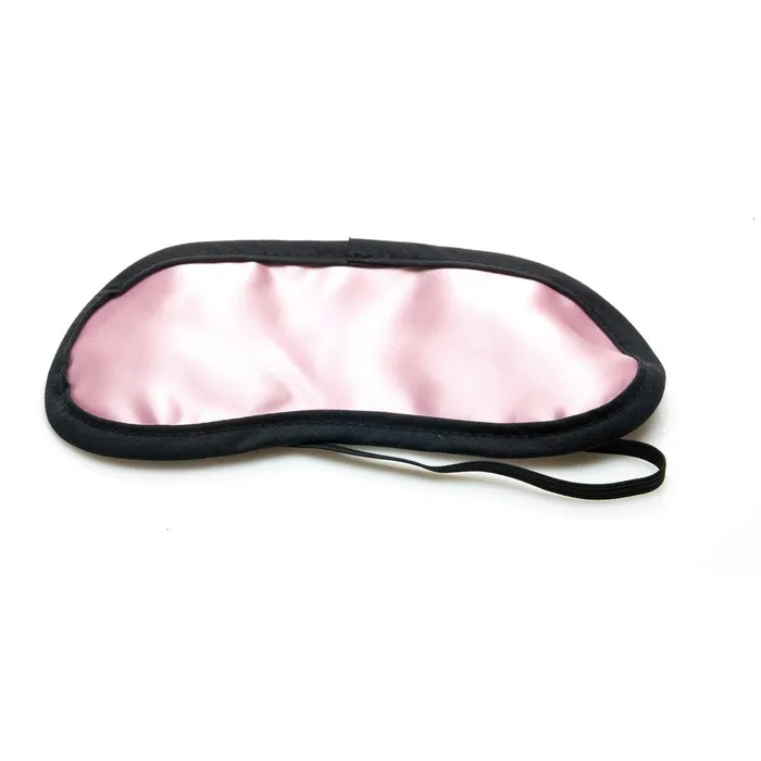 Sex Kitten Anal Sex Kitten Pink Satin w Black Trim Eye Mask