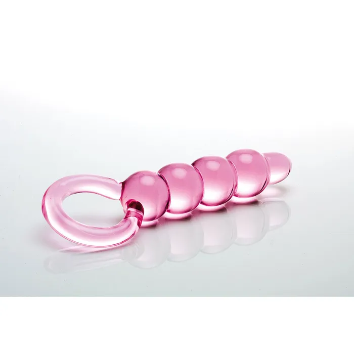 Sex Kitten Dildos Sex Kitten Pink Glass String of Pearls