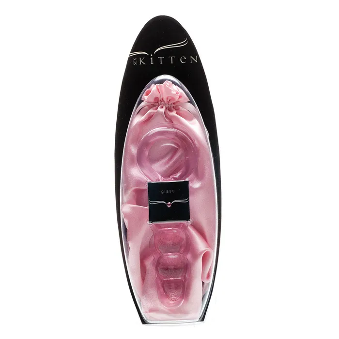 Sex Kitten Dildos Sex Kitten Pink Glass String of Pearls