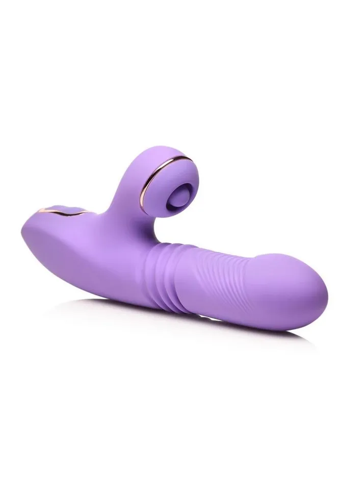 Shegasm ProThrust Max Rechargeable Silicone Thrusting and Pulsing Rabbit SHEGASM Vibrators Shegasm ProThrust Max Rechargeable Silicone Thrusting and Pulsing Rabbit SHEGASM Vibrators