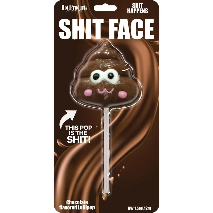 Shit Face Chocolate Flavored Poop Pop Hott Products Vibrators