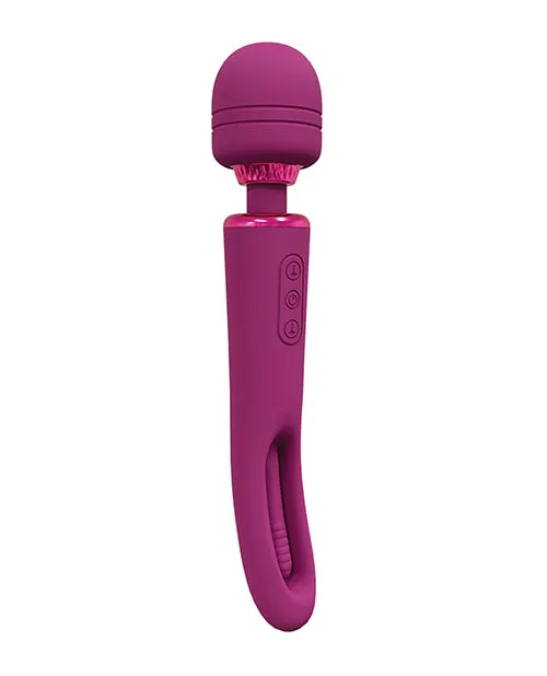 Shots America LLC Vibrators Kiku Double Ended Wand GSpot Vibe Pink
