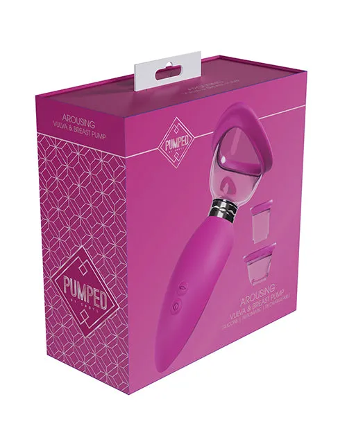 Shots America LLC Vibrators Shots Pumped Automatic Vulva Breast Pump Pink