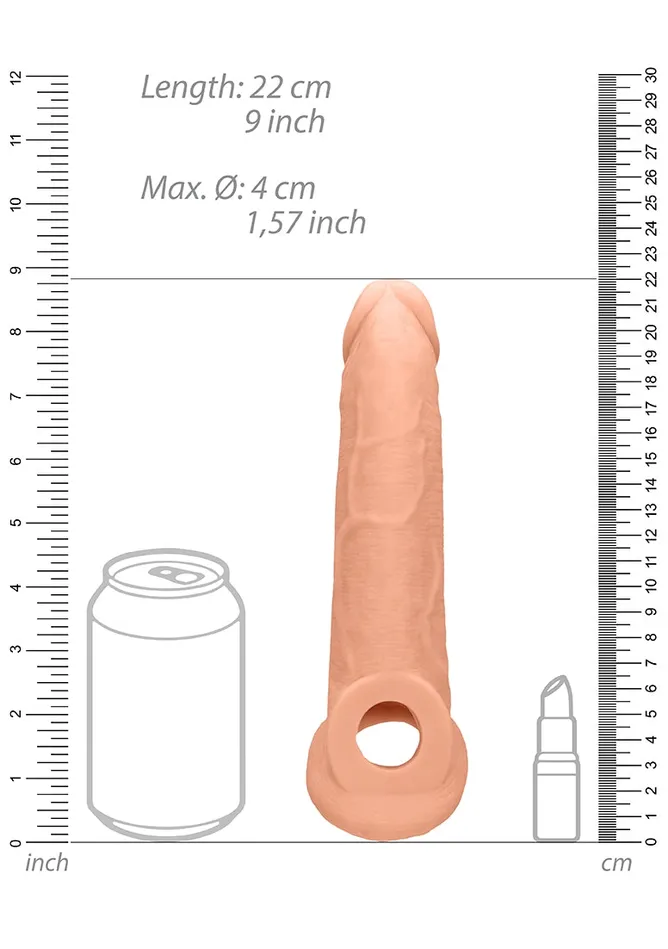 Shots America Male Sex Toys Penis Sleeve 9 23 Cm