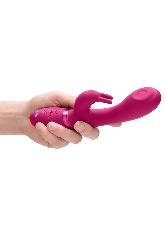 Shots America Vibrators Cato Pulse Gspot Rabbit Pink