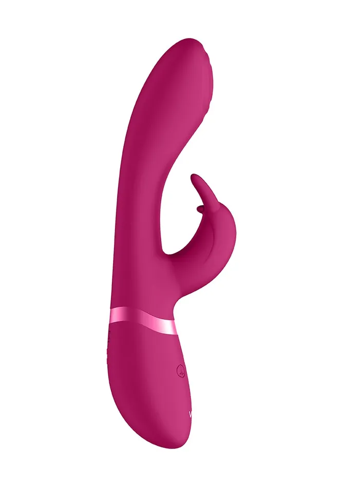 Shots America Vibrators Cato Pulse Gspot Rabbit Pink