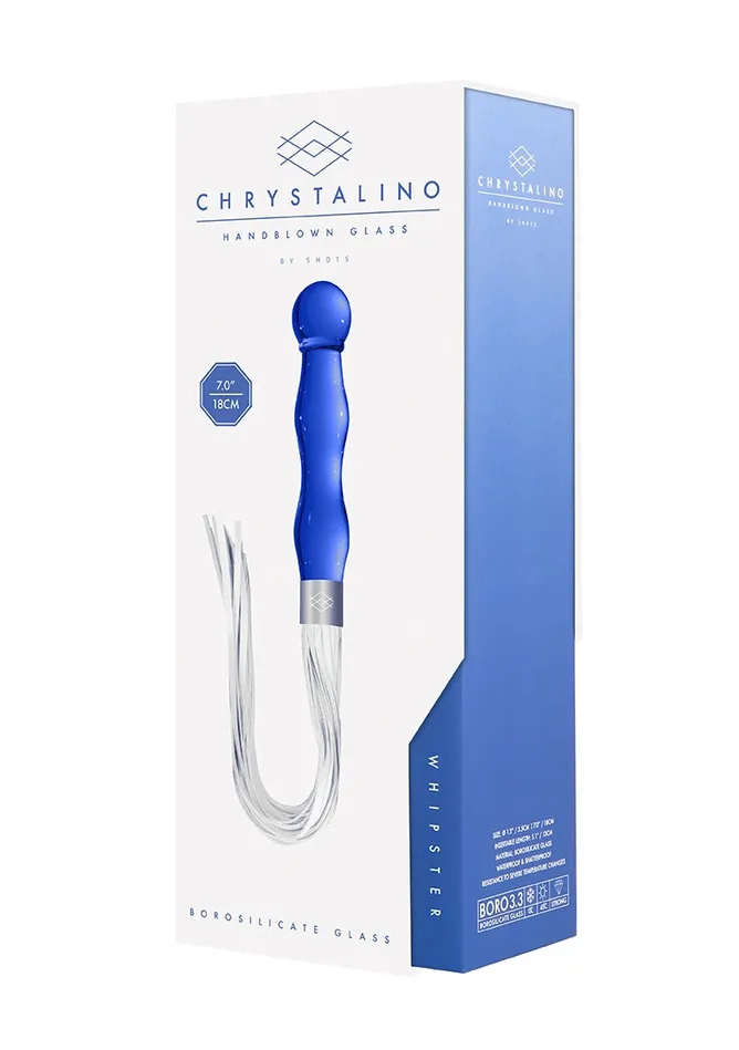 Shots America Vibrators Whipster Blue