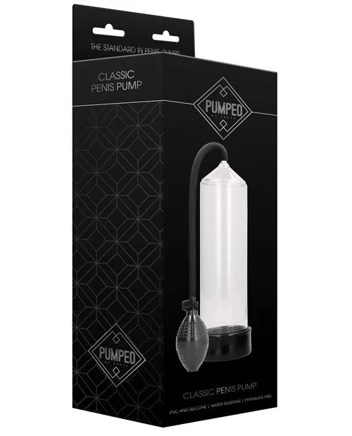 Shots Pumped Classic Penis Pump Transparent Shots America LLC Male Sex Toys