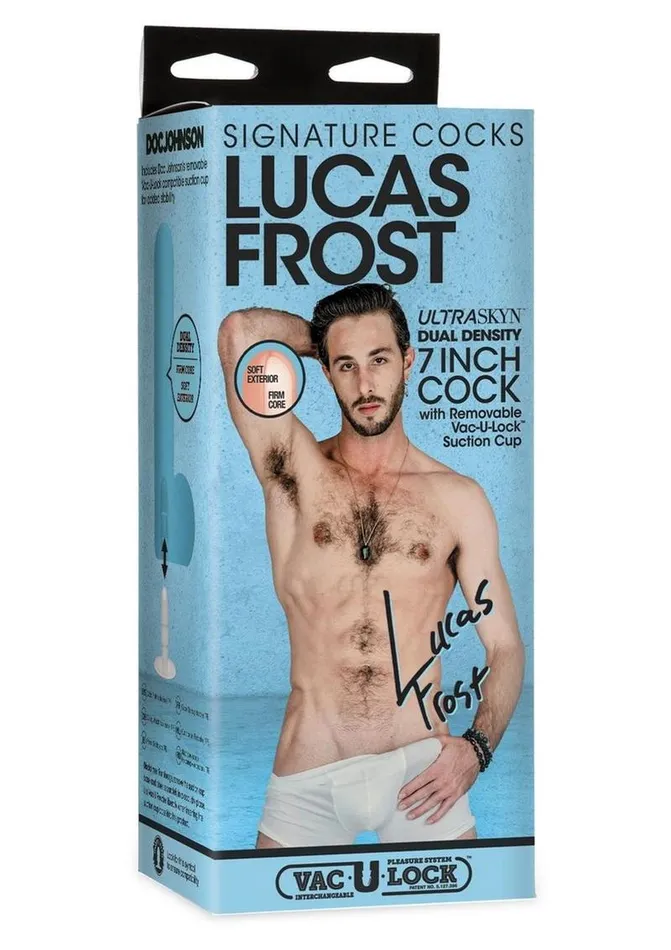 Signature Cocks Female Sex Toys Signature Cocks Ultraskyn Lucas Frost Dildo with Removable Suction Cup Signature Cocks Female Sex Toys Signature Cocks Ultraskyn Lucas Frost Dildo with Removable Suction Cup