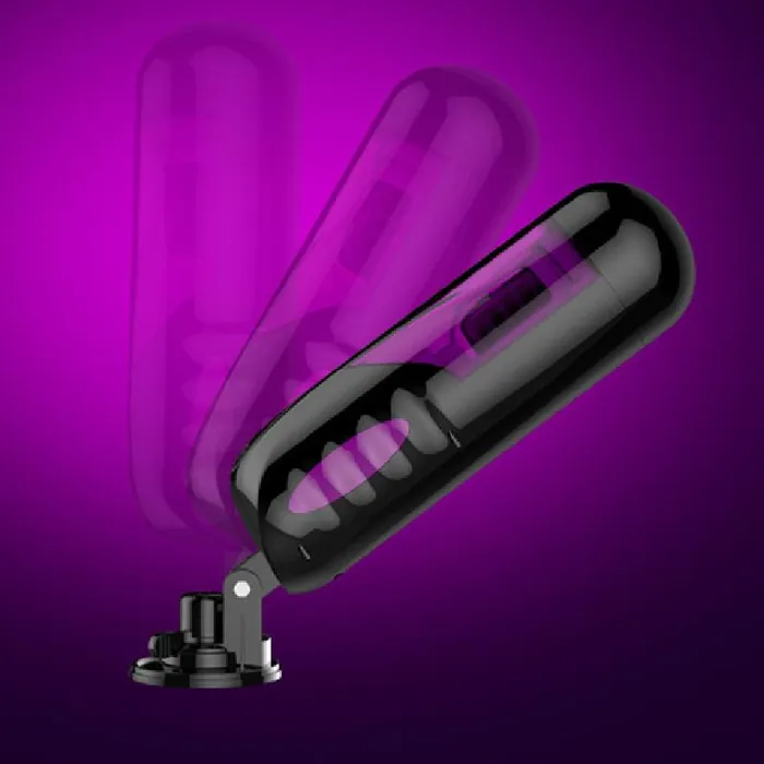 SIMU HAPPPY Male Sex Toys Automatic Telescopic Rotating Male Masturbator