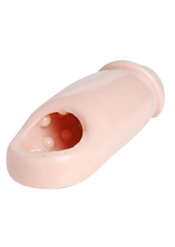 Size Matters Really Ample Wide Penis Enhancer Sheath Size Matters Male Sex Toys