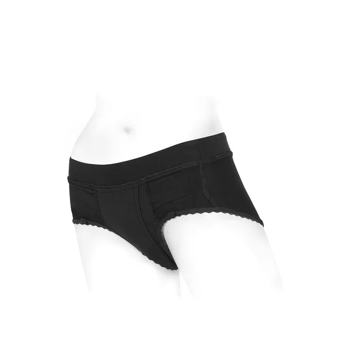 SpareParts Bella Harness BlackBlack Nylon XL SpareParts HardWear Anal