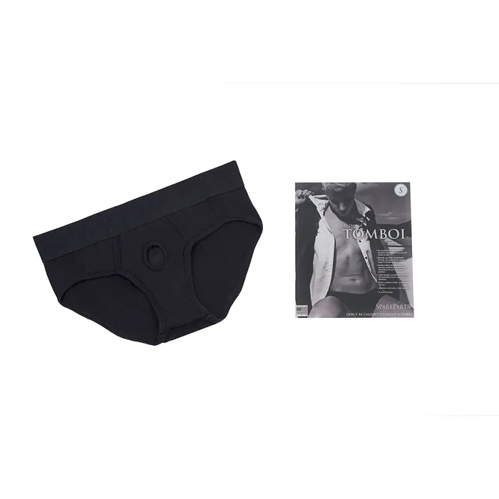 SpareParts Tomboi Rayon Brief Harness Black Size 2X SpareParts HardWear Female Sex Toys SpareParts Tomboi Rayon Brief Harness Black Size 2X SpareParts HardWear Female Sex Toys