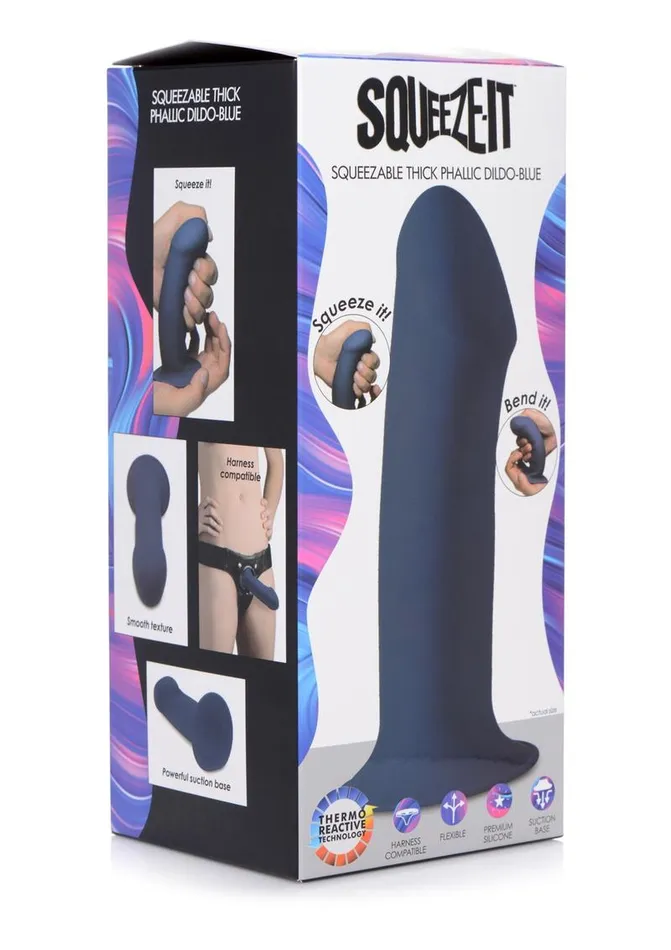 SqueezeIt Squeezable Thick Dildo SQUEEZEIT Dildos