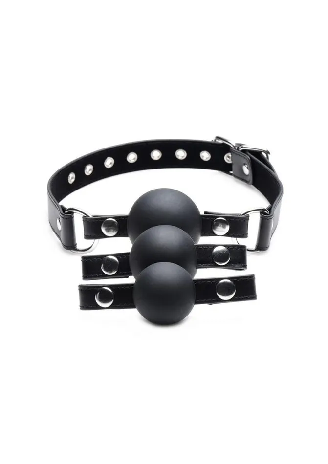 STRICT Male Sex Toys Strict Interchangeable Silicone Ball Gag