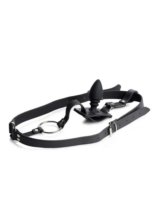 STRICT Male Sex Toys Strict Male Harness with Silicone Anal Plug