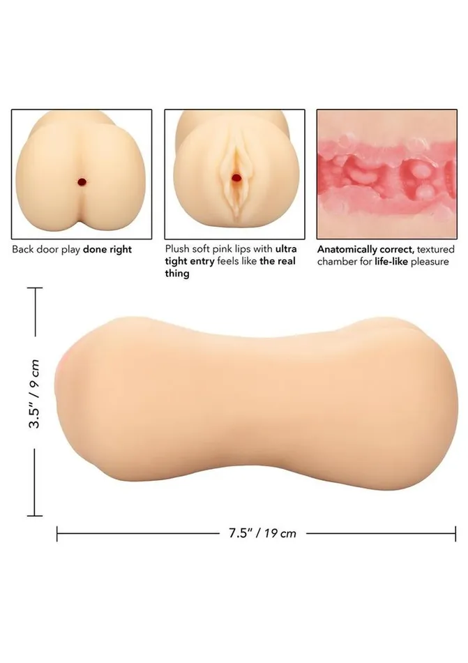 Stroke It Male Sex Toys Stroke It Realistic Dual Ended Stroker Pussy and Ass Stroke It Male Sex Toys Stroke It Realistic Dual Ended Stroker Pussy and Ass