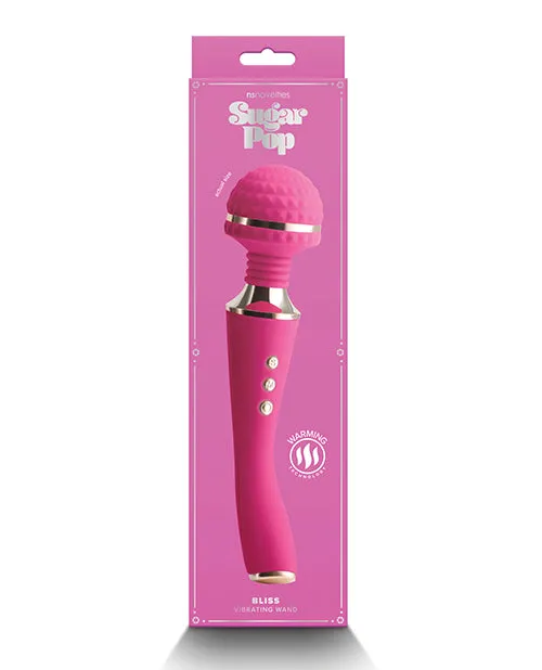 Sugar Pop Bliss Vibrating Wand Pink Ns Novelties INC Vibrators