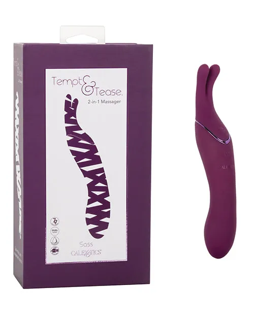Tempt Tease Sass Purple California Exotic Novelties Vibrators
