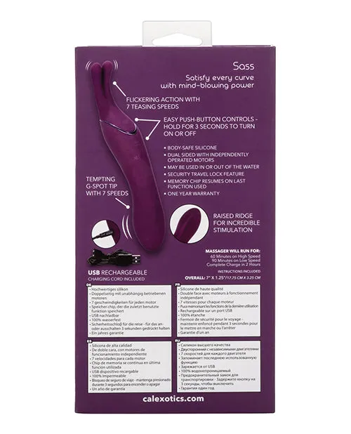 Tempt Tease Sass Purple California Exotic Novelties Vibrators