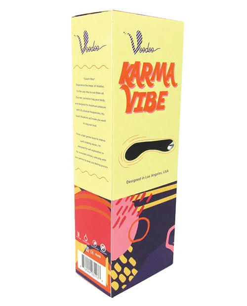 Thank Me Now INC Voodoo Karma Vibe 10X Wireless Black Vibrators