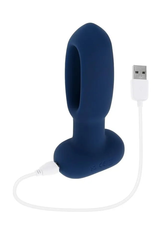 The Flapper Rechargeable Silicone Anal Plug with Remote Control Evolved Male Sex Toys