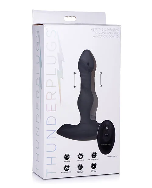 ThunderPlugs Vibrating Thrusting Butt Plug Xr LLC Anal