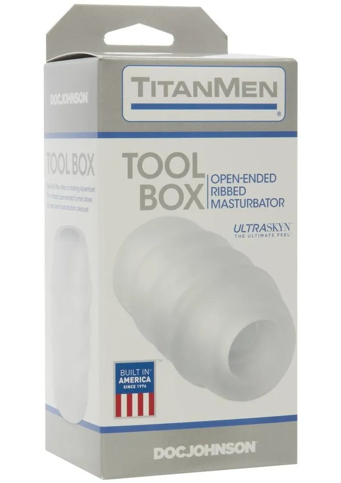 TitanMen Male Sex Toys Titanmen Tool Box Ultraskyn Masturbator