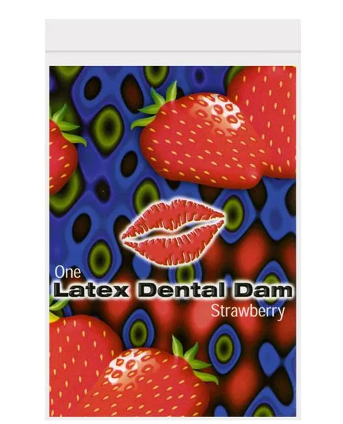 Top Cat International Vibrators Latex Dental Dam Flavors
