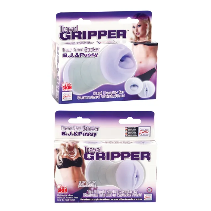 Travel Gripper BJ Pussy CalExotics Male Sex Toys